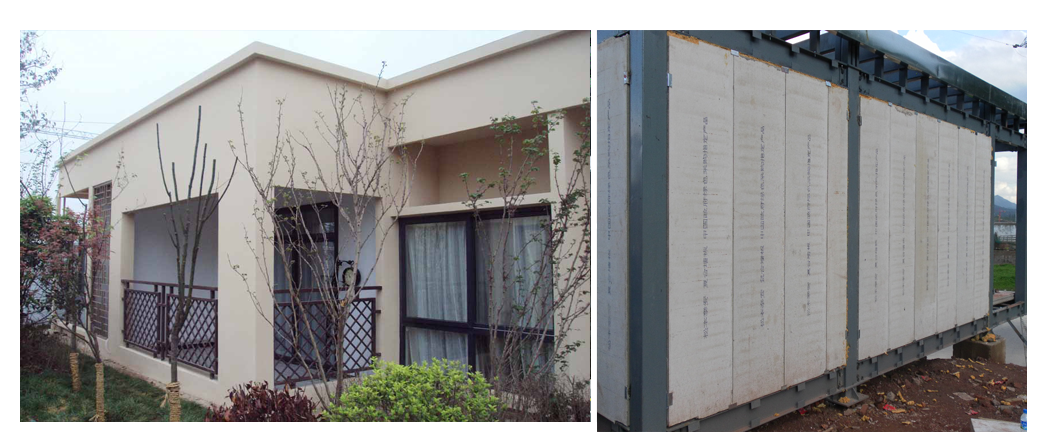 钢结构建筑墙体应用案例