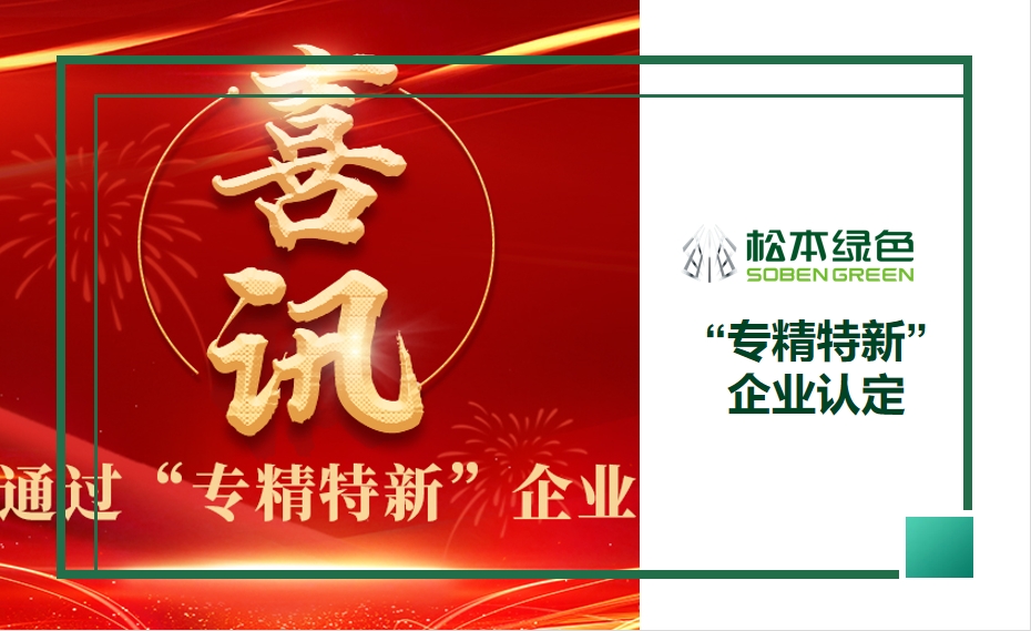 喜讯 | 松本通过“专精特新”企业认定
